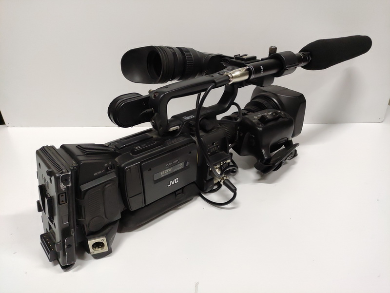 camara video jvc gy201 hdv metal 23x51-65x24 1u